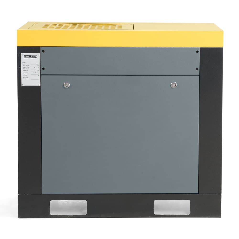 Компрессор винтовой KraftWell KRW-ASC10A-10BL — 1 000 л/мин, 10 бар, 7,5 кВт