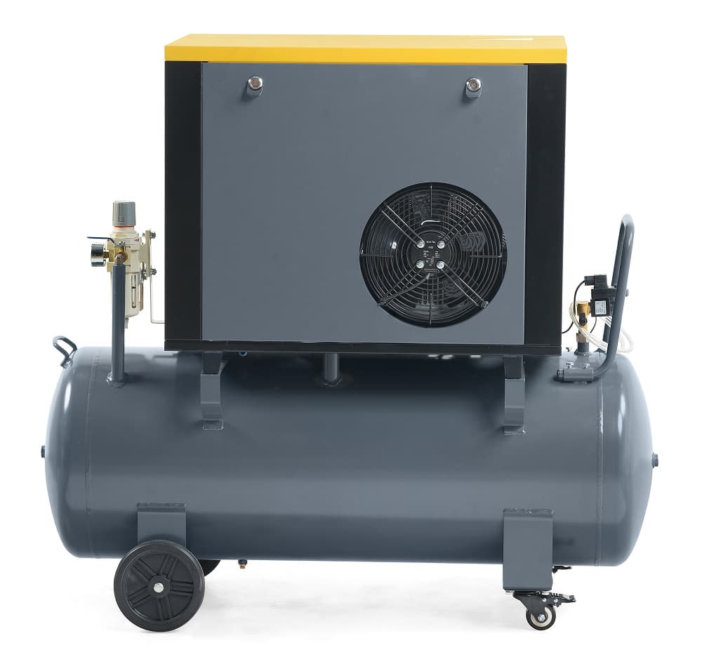 Компрессор винтовой KraftWell KRW-PSC680-200L — 680 л/мин, 10 бар, 200 л, VSD