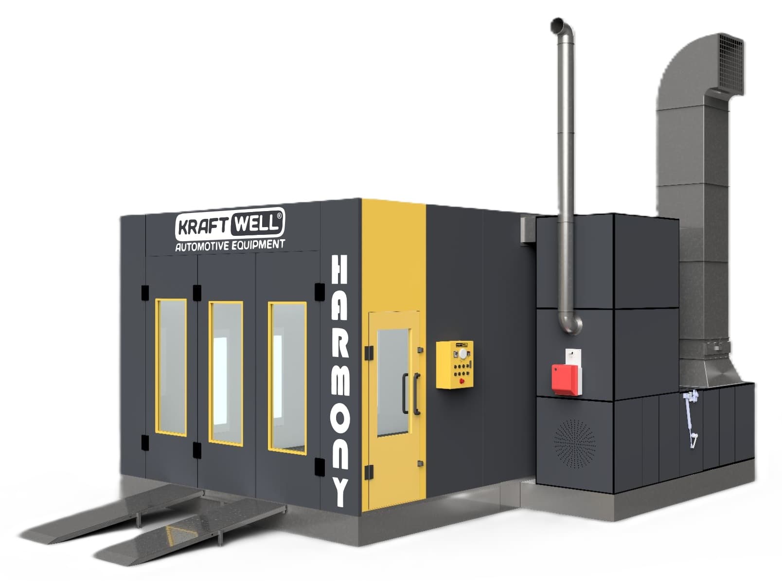 Покрасочная камера 6,9 х 3,9 х 2,7 м., 22000 м3/ч KraftWell HARMONY TOUCH