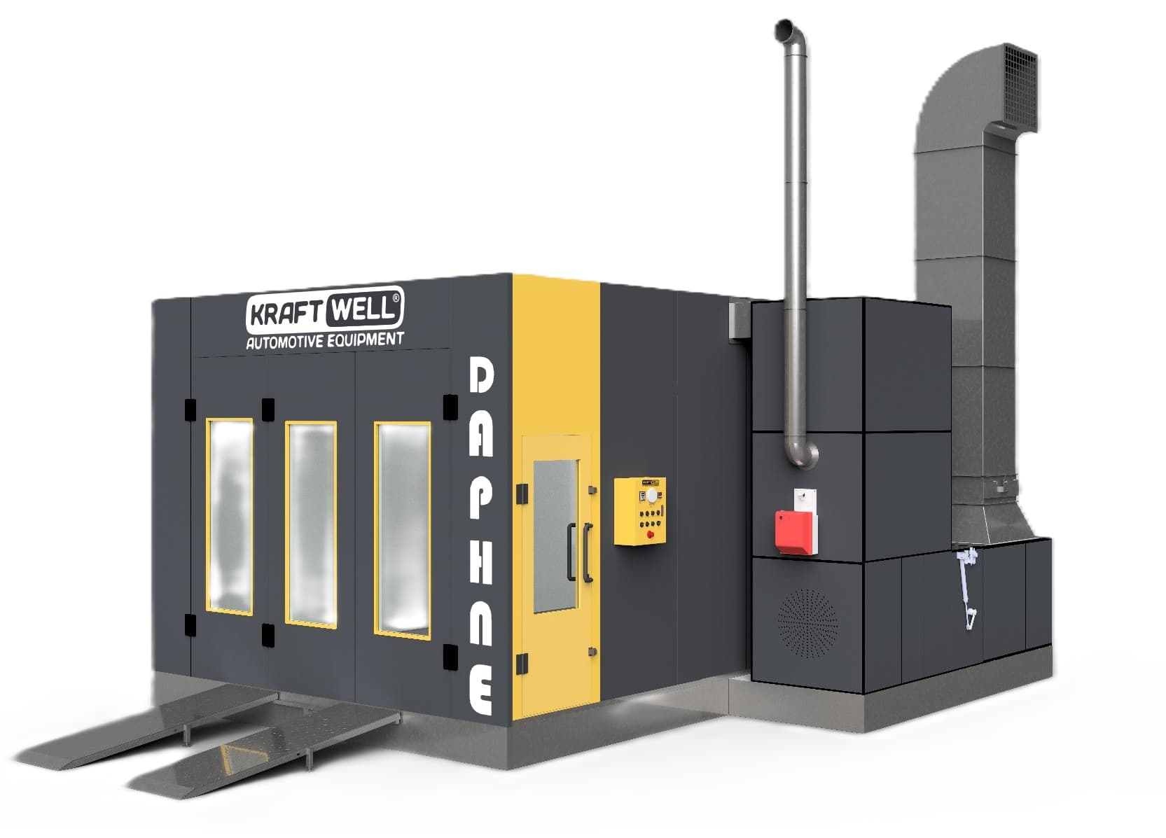 Покрасочная камера 6,9 х 3,9 х 2,7 м., 20000 м3/ч KraftWell DAPHNE