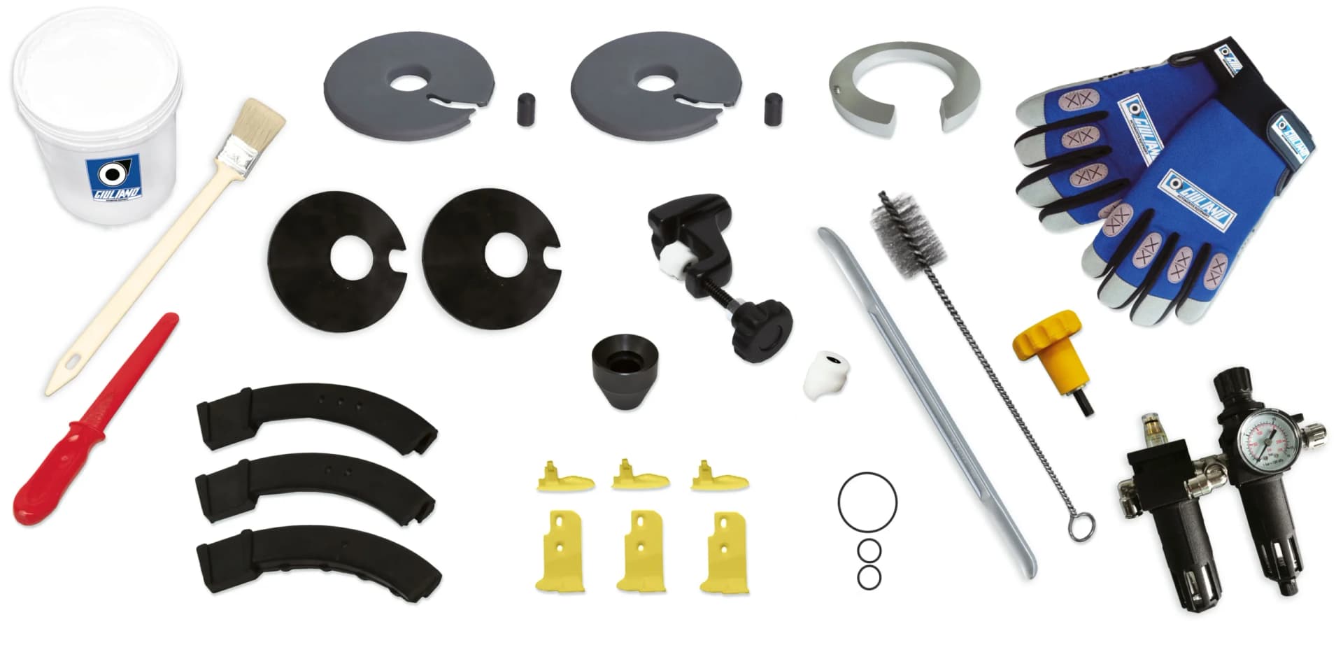 Giuliano S121 — центральный зажим SMART LOCK крупным планом