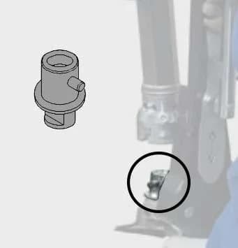 Адаптер Giuliano 9230814 QXHS для быстросъёмной системы