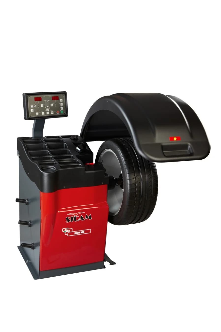 Балансировочный станок Sicam SBM165A — общий вид, итальянское производство
