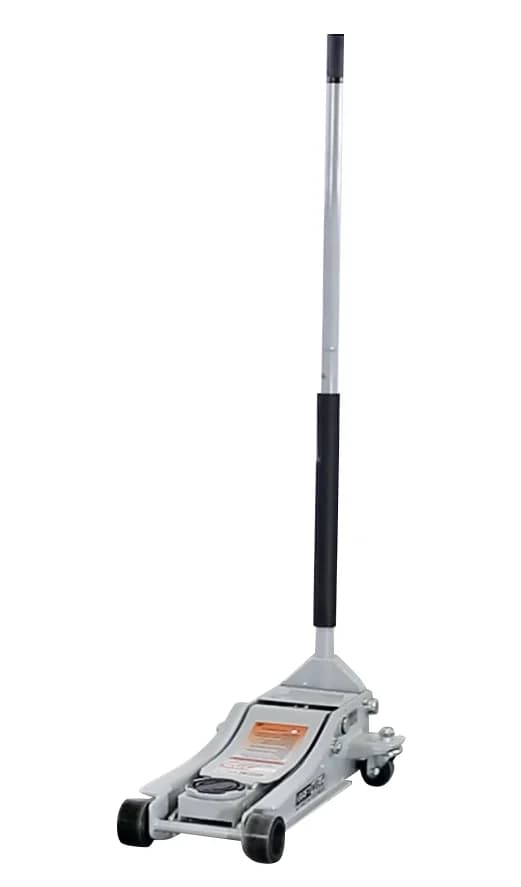 Домкрат подкатной KraftWell KRWFJ3.5 — 3,5 т, низкопрофильный, с педалью