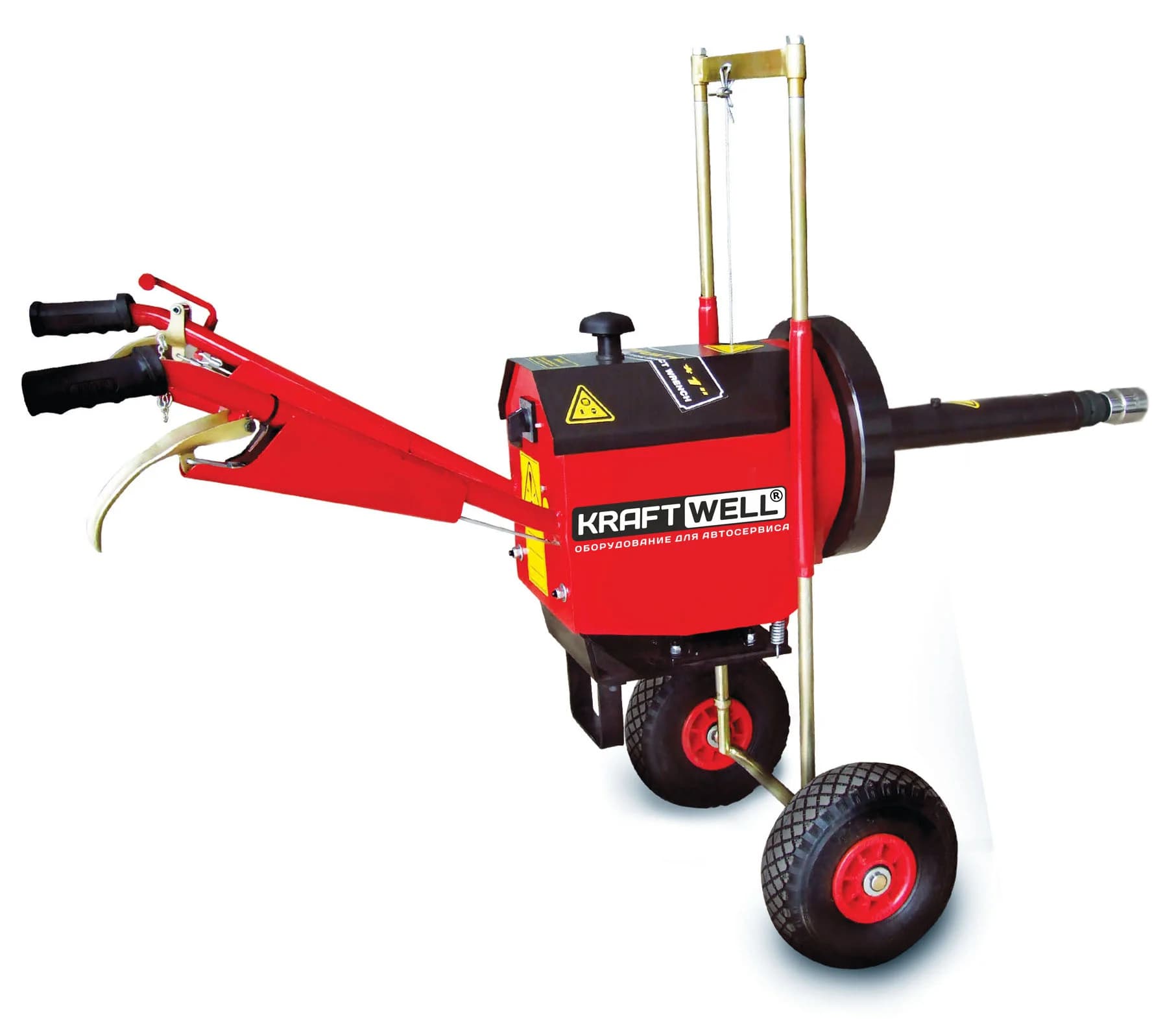 KraftWell KRW12_red Гайковерт электрический (ТУРЦИЯ) 1″, 4000 Нм