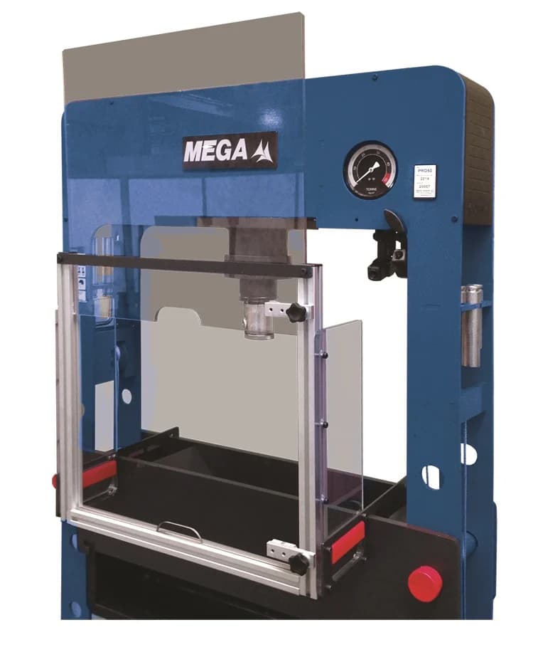 Защитный экран MEGA A-5612 — крепёжные элементы