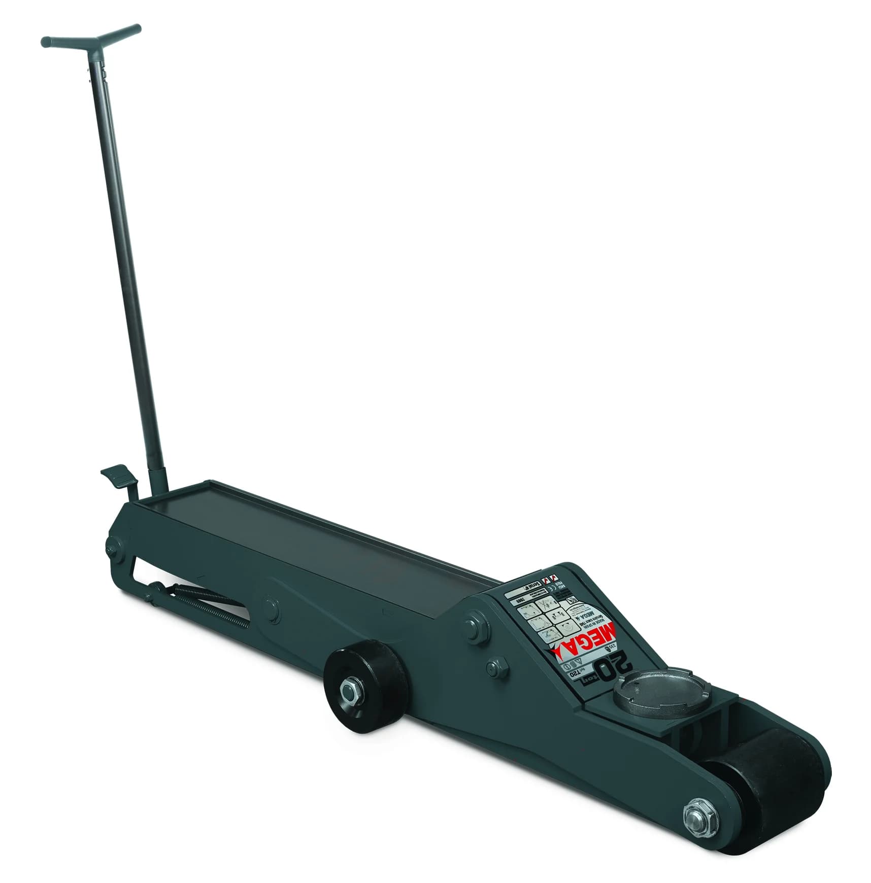 Домкрат подкатной гидравлический MEGA T20 — 20 т, 200–615 мм, Испания