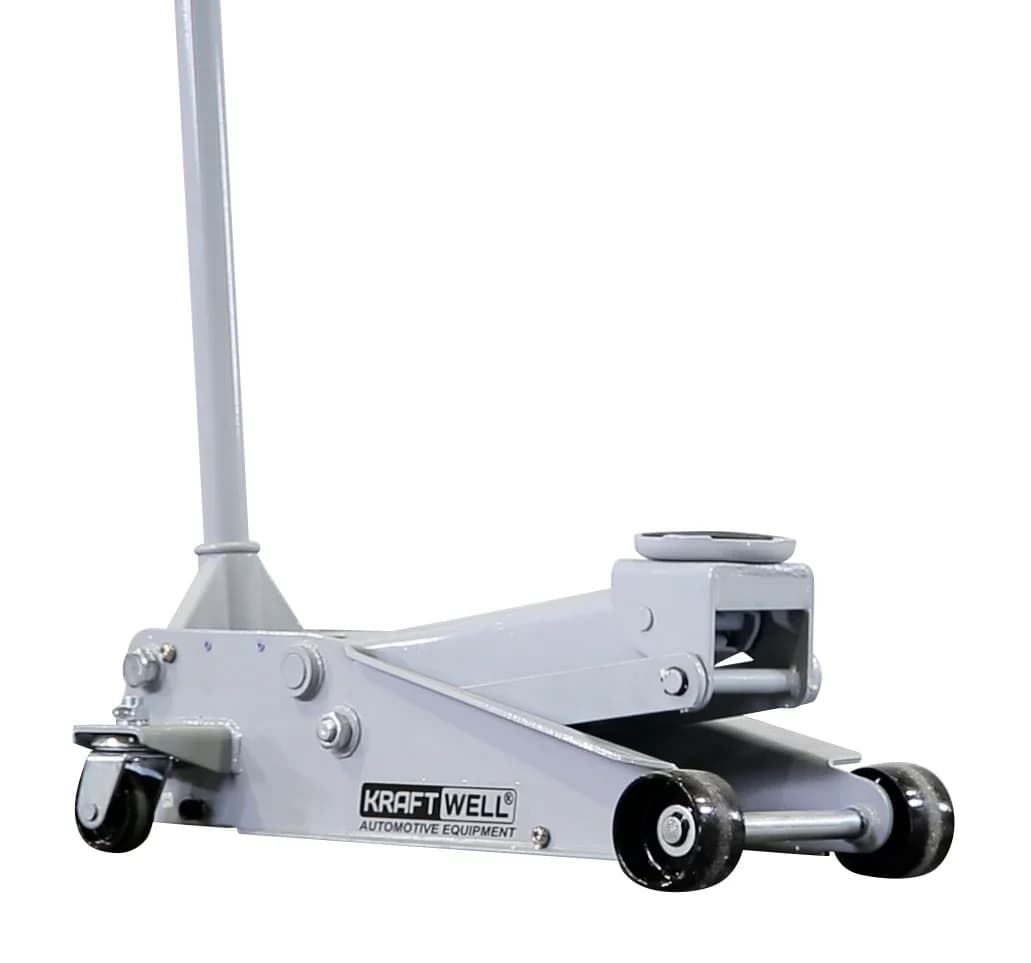 Домкрат подкатной KraftWell KRWFJ3D — 3 т, 135–495 мм