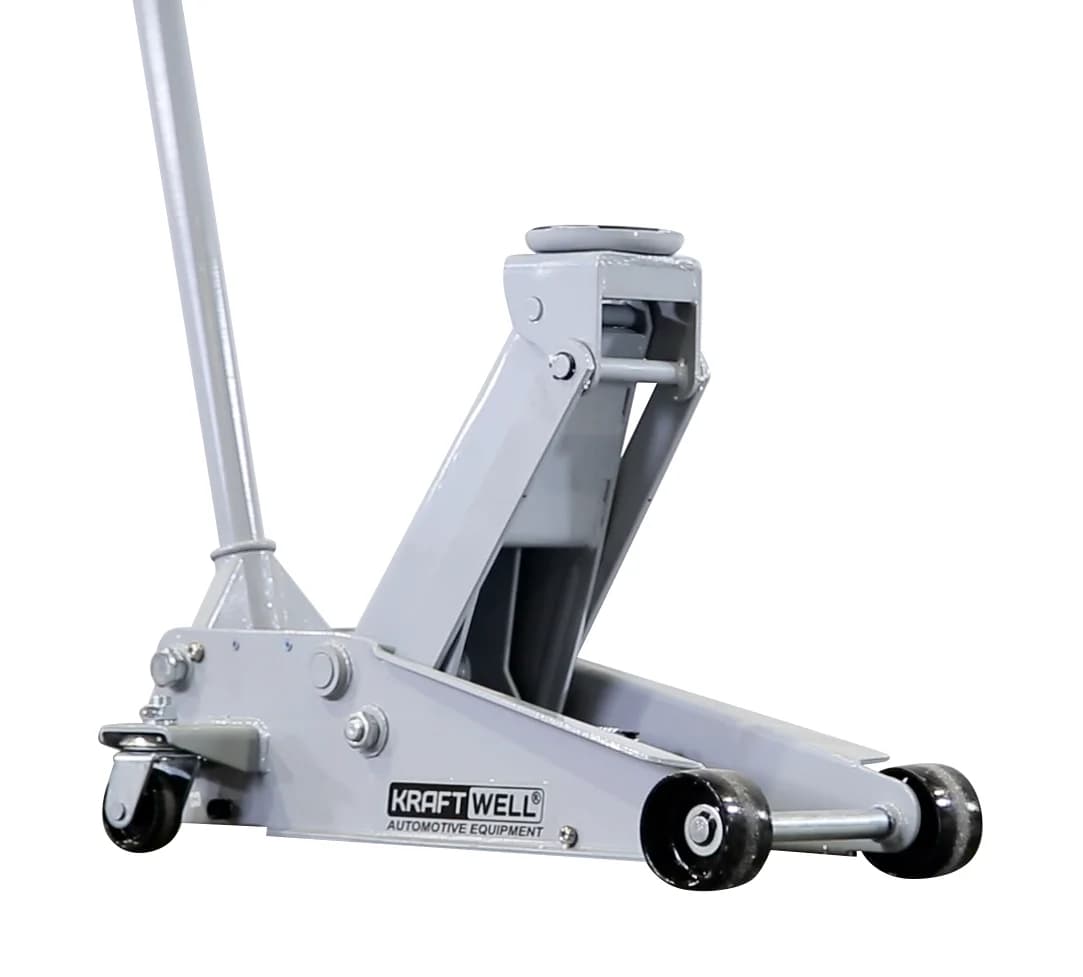 Домкрат подкатной KraftWell KRWFJ3D — 3 т, 135–495 мм