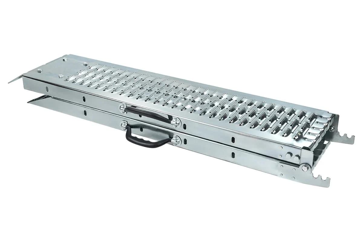 KraftWell KRW-SFR2 Рампа заездная, стальная г/п 600кг, комплект 2шт.