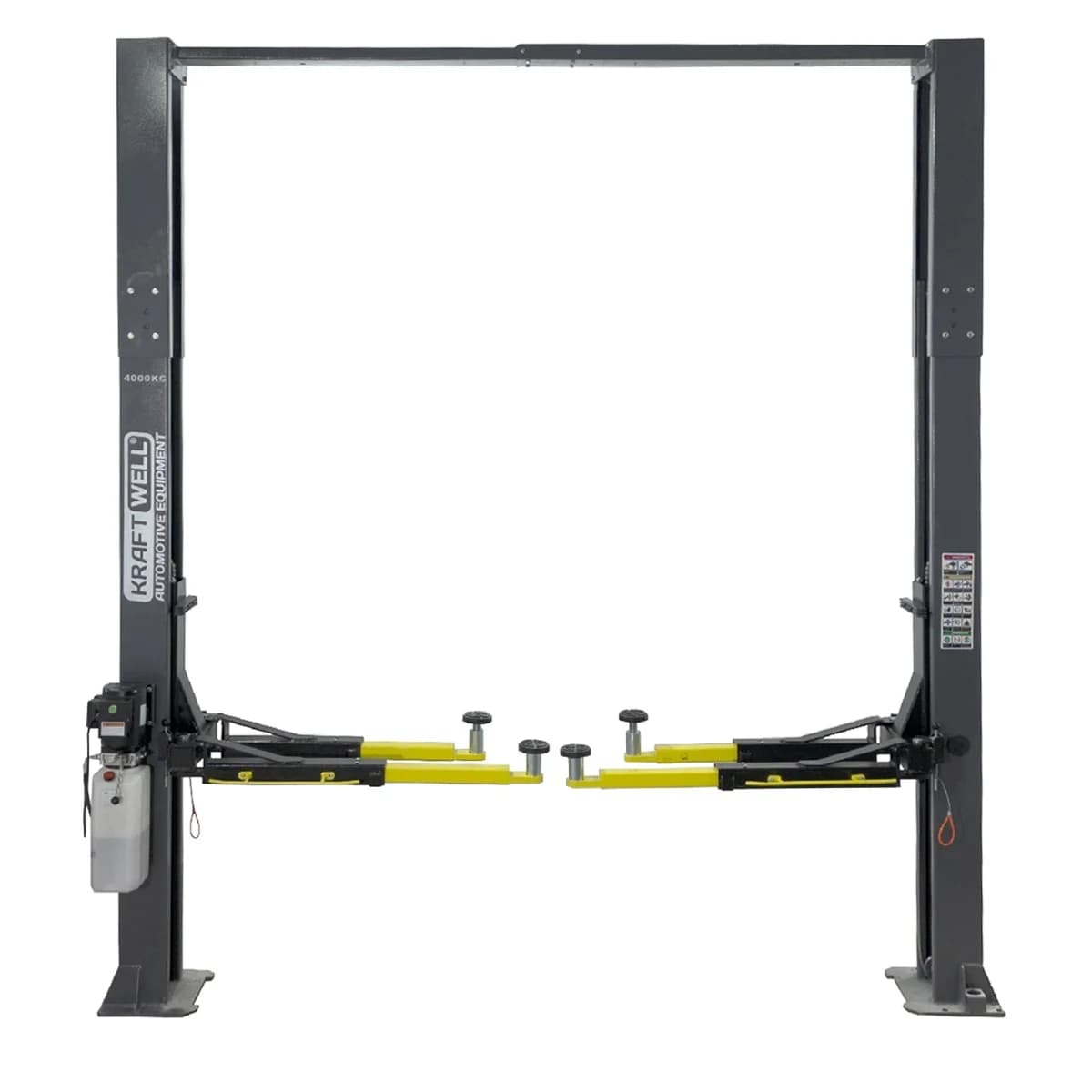 KraftWell CORSO 2B Подъемник г/п 4 т. с анкерами и проставками