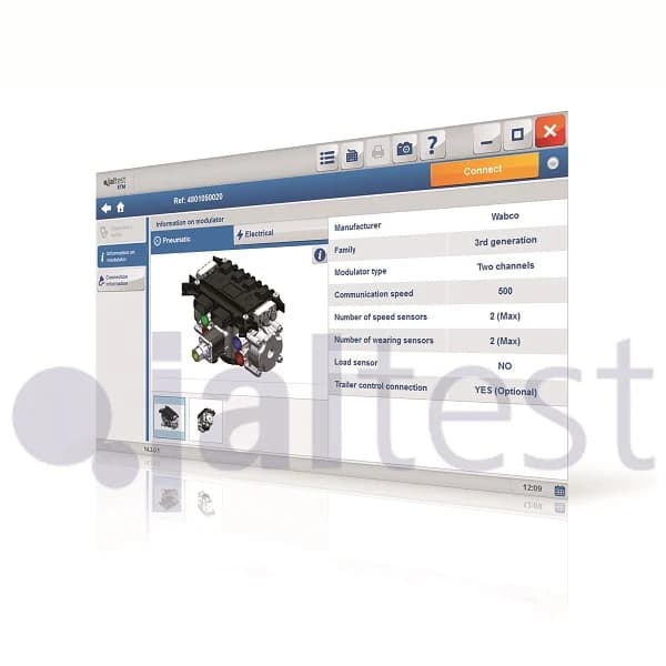 Обновление электронного модуля Jaltest ETM 29701 для тестирования тормозных модуляторов, 12 месяцев