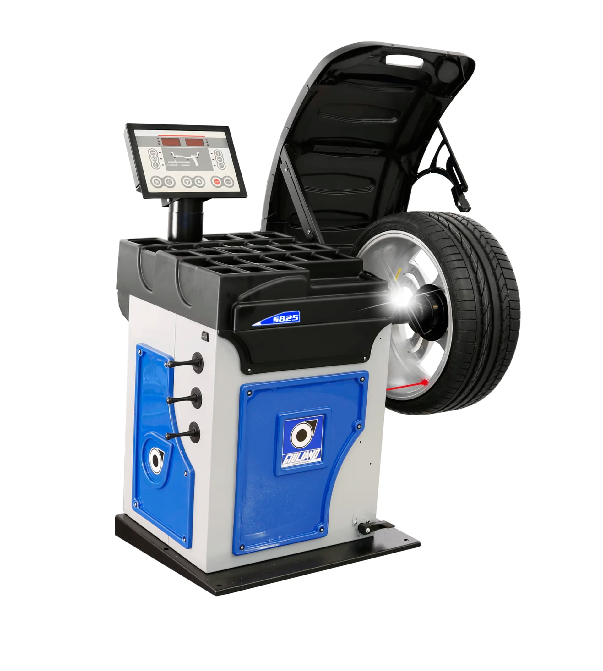 Балансировочный станок Giuliano S825 — общий вид