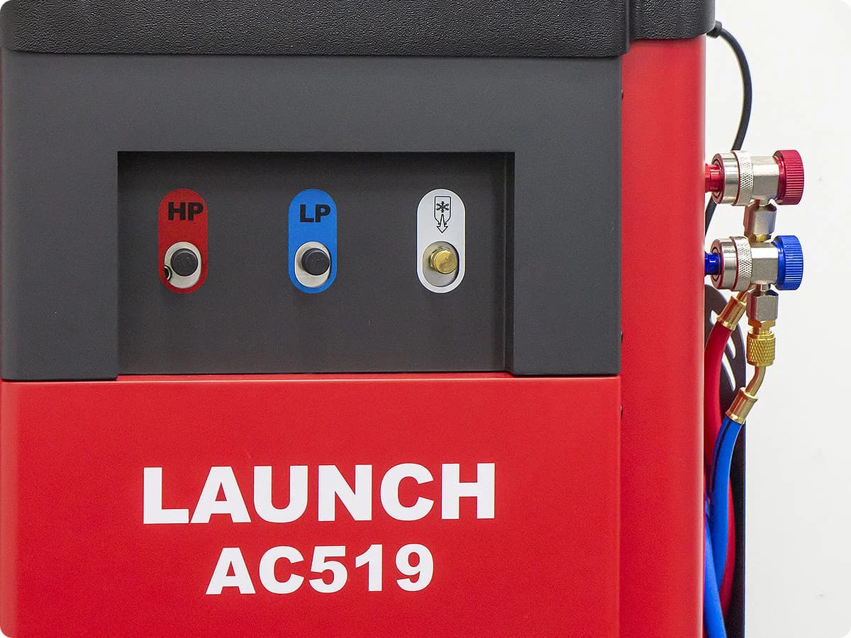 Автоматическая станция для заправки кондиционеров LAUNCH AC519, R-134a/R-1234yf