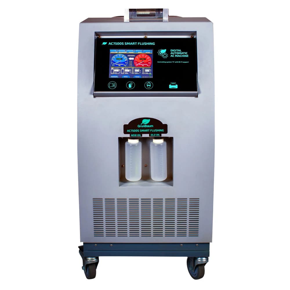Автоматическая станция заправки AC GrunBaum AC7500S SMART FLUSHING — общий вид