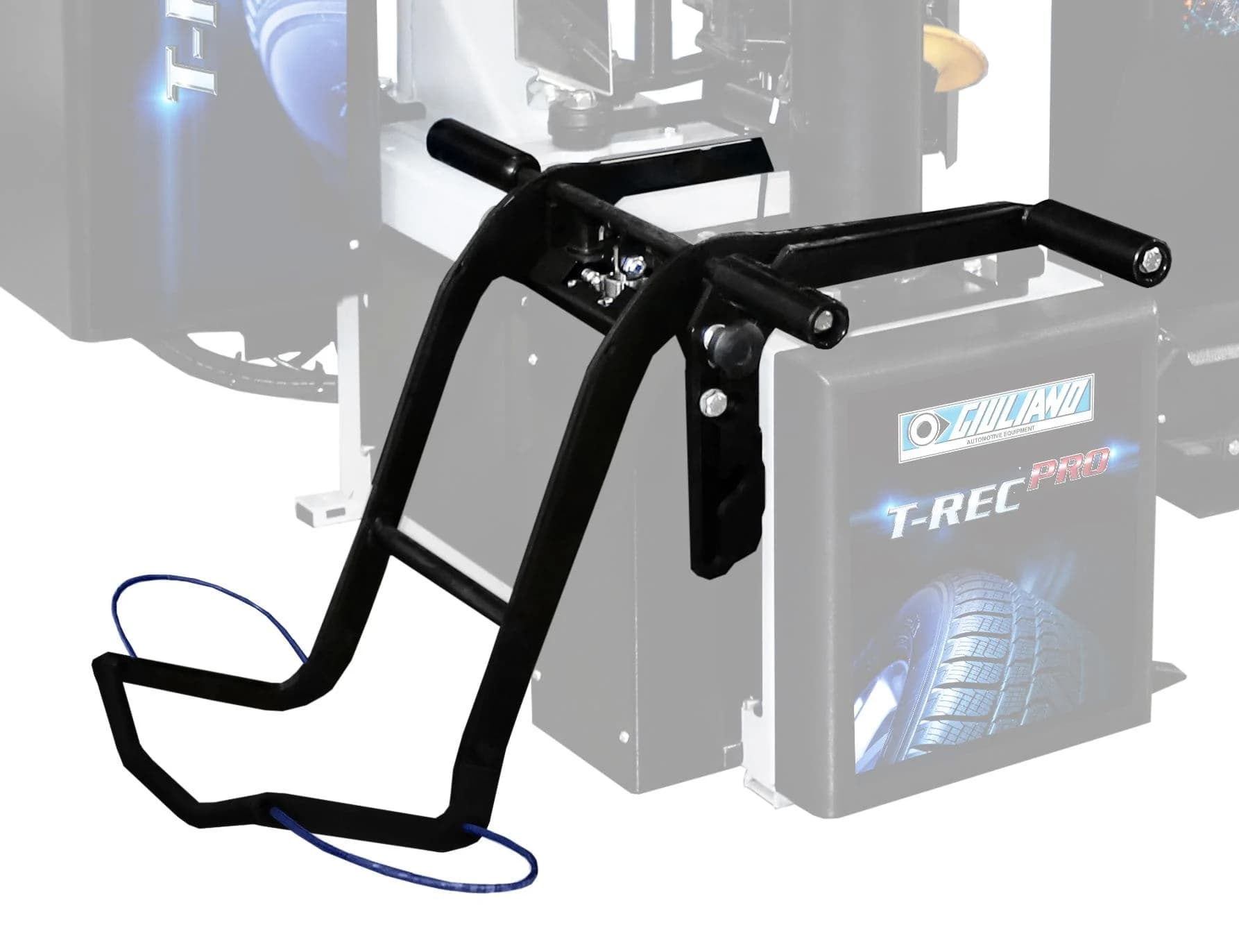 Giuliano T-REC Pro — вид сбоку, габариты станка