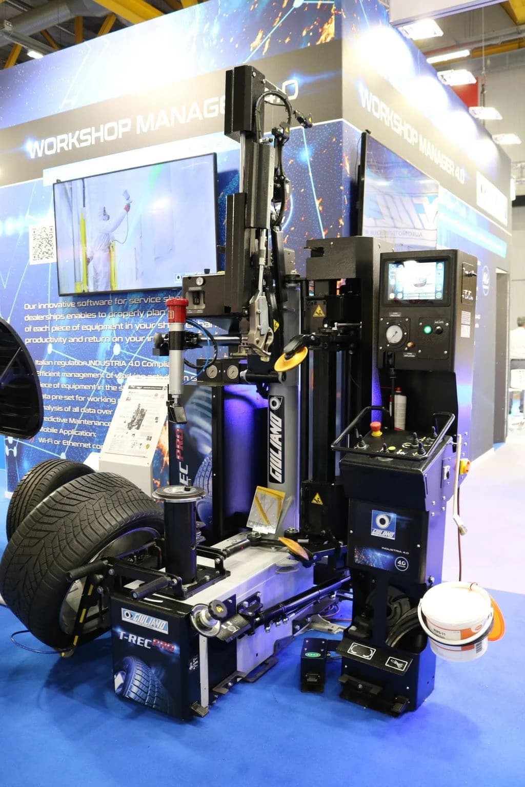 Giuliano T-REC Pro — табличка с техническими характеристиками