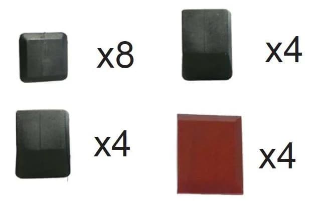 Комплект защитных вставок Giuliano 9234966 для грузового шиномонтажного станка