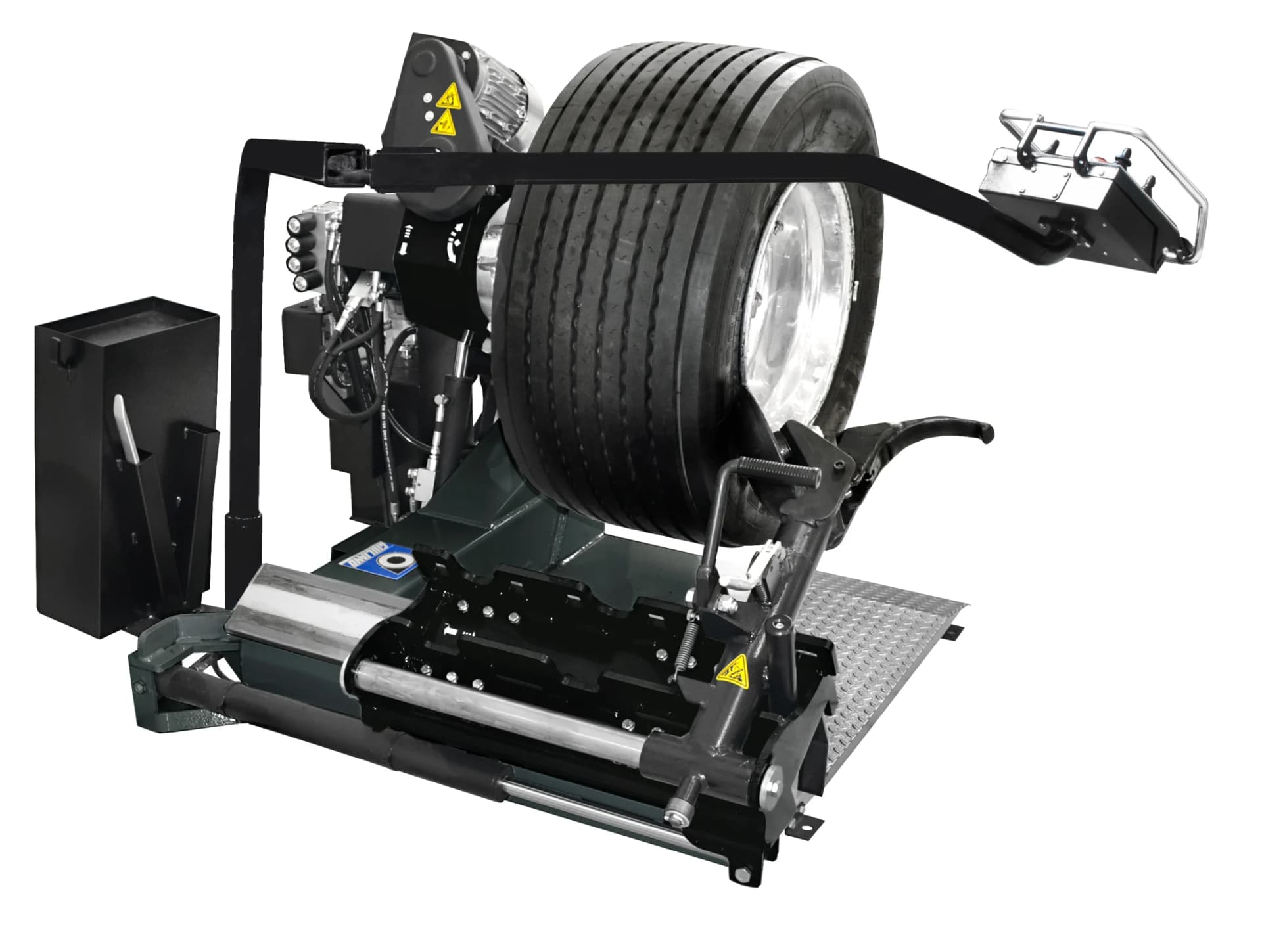 Грузовой шиномонтажный станок Giuliano S557 PA — общий вид с поворотной консолью