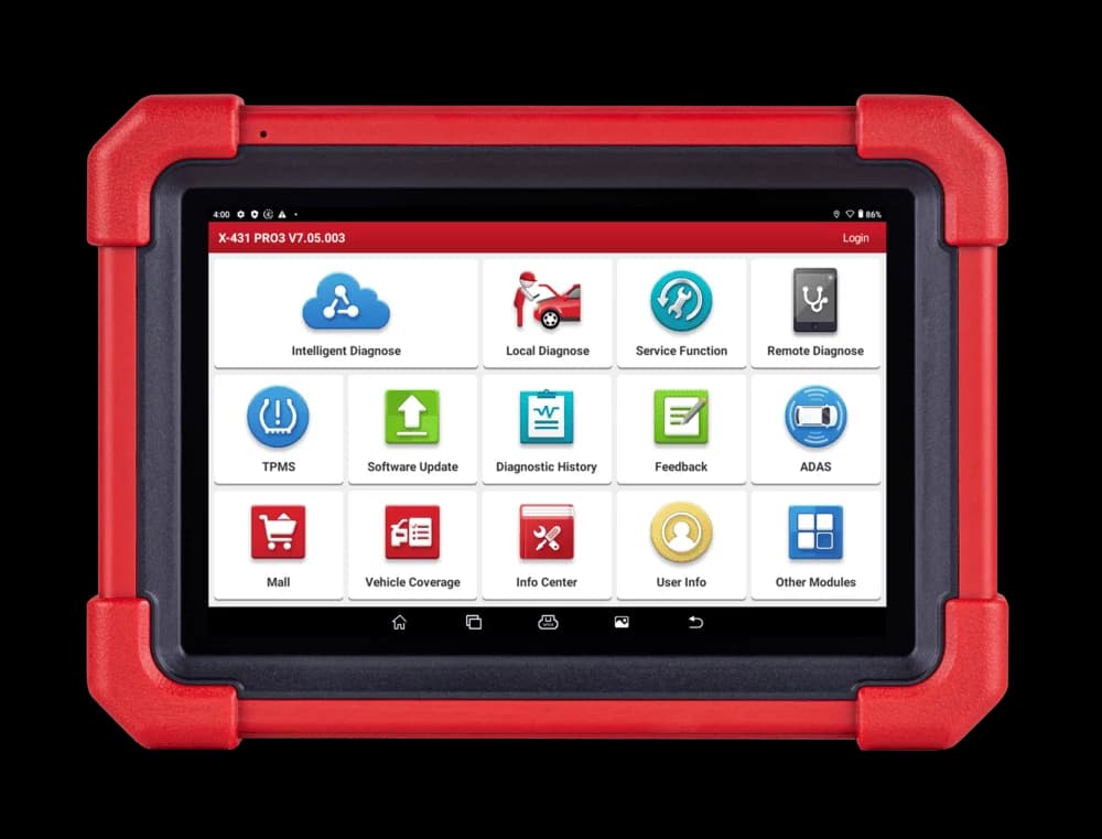 Сканер диагностический Launch X-431 PRO3 v.5.0 SE (Version 2022), без адаптеров OBD-I