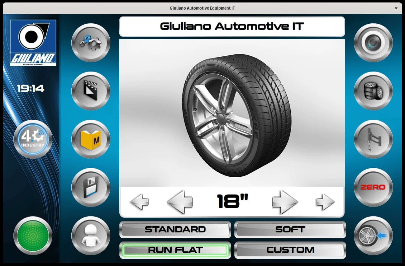 Giuliano T-REC Pro — работа с низкопрофильной шиной 20 дюймов