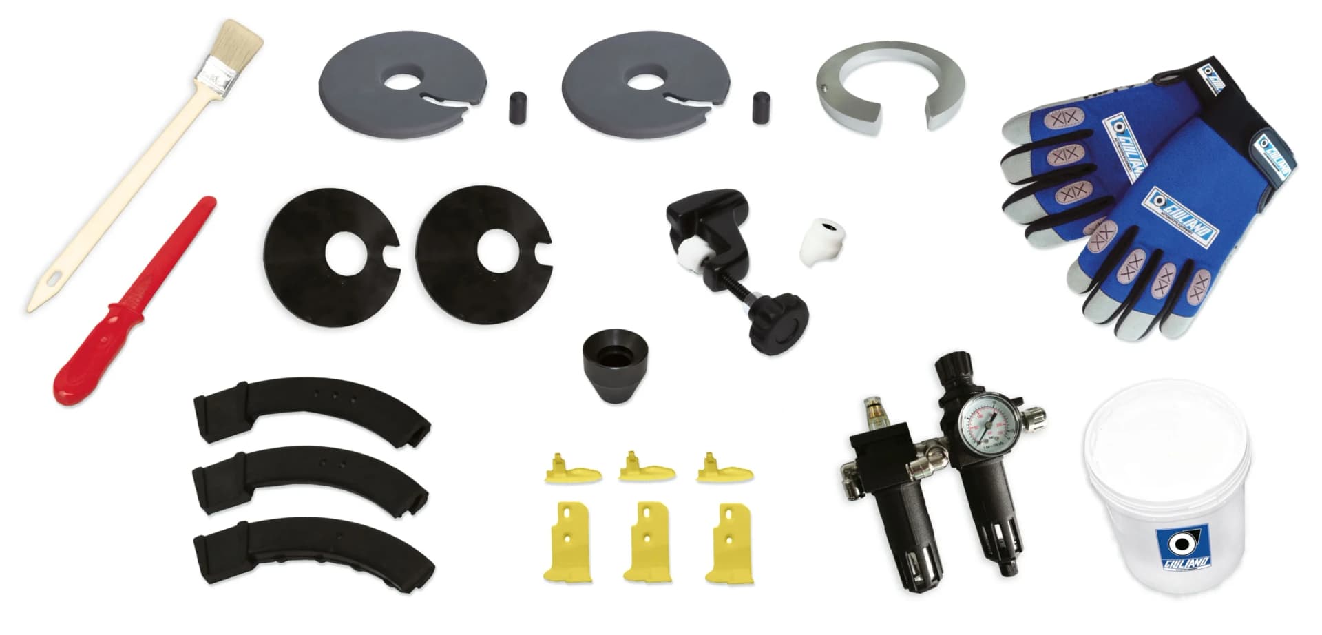 Giuliano T-REC Pro — вид спереди, рабочая зона