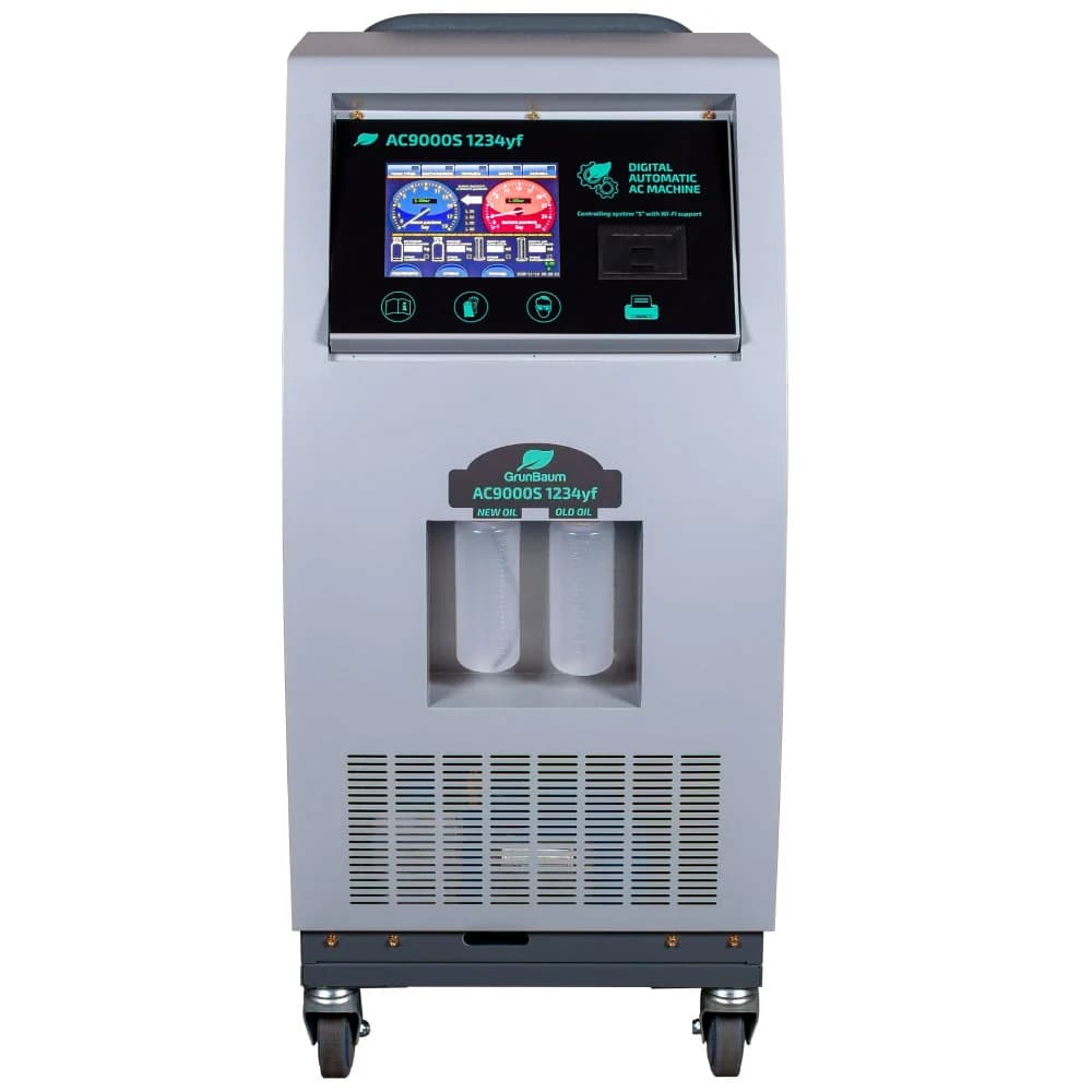 Автоматическая станция заправки AC GrunBaum AC9000S 1234yf — общий вид