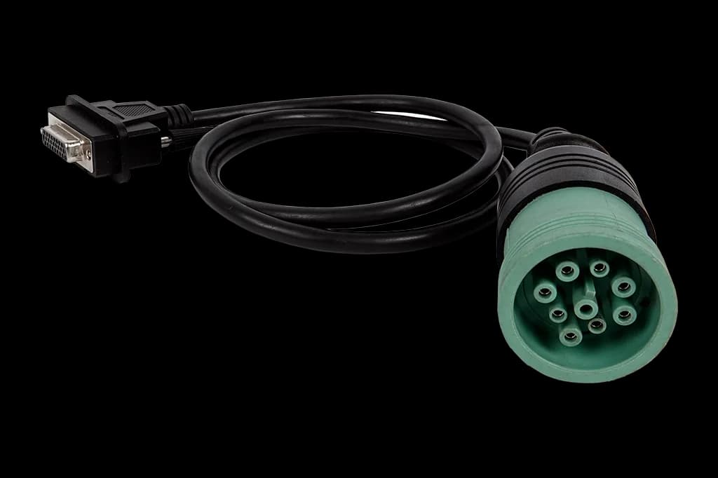 Кабель диагностический Jaltest JDC217.9 Deutsch 9 pin type 2 green, МНЕ