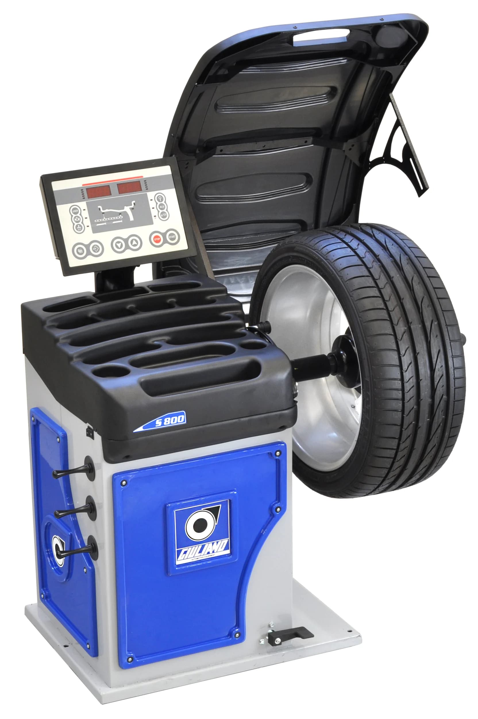 Балансировочный станок Giuliano S800 — общий вид