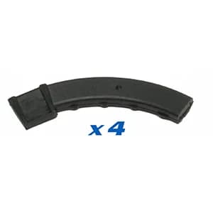 Комплект резиновых накладок Giuliano T1 для стальных дисков, 4 штуки