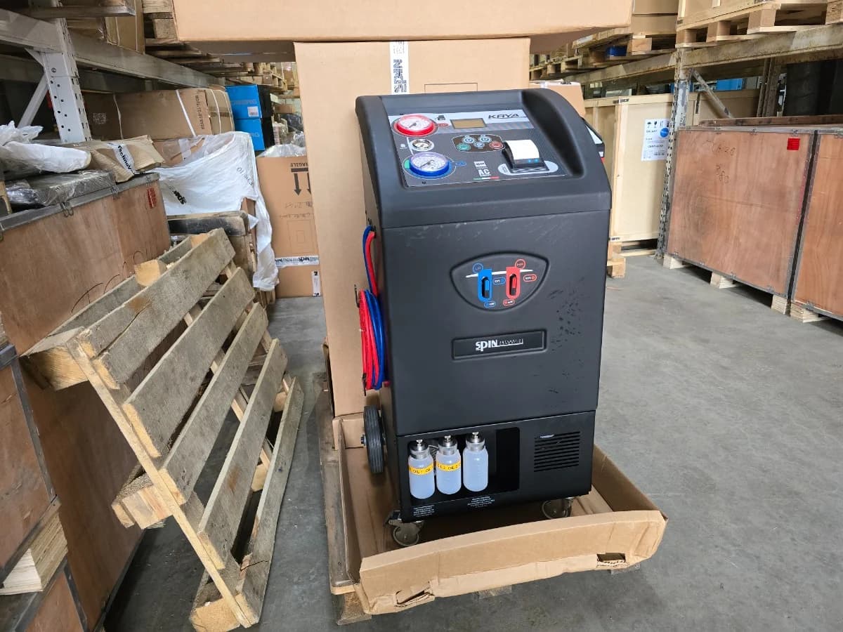 Автоматическая станция для заправки кондиционеров SPIN (Италия) KRYA PRINTER, R-134a, 10 кг, с принтером, арт. 01.028.25