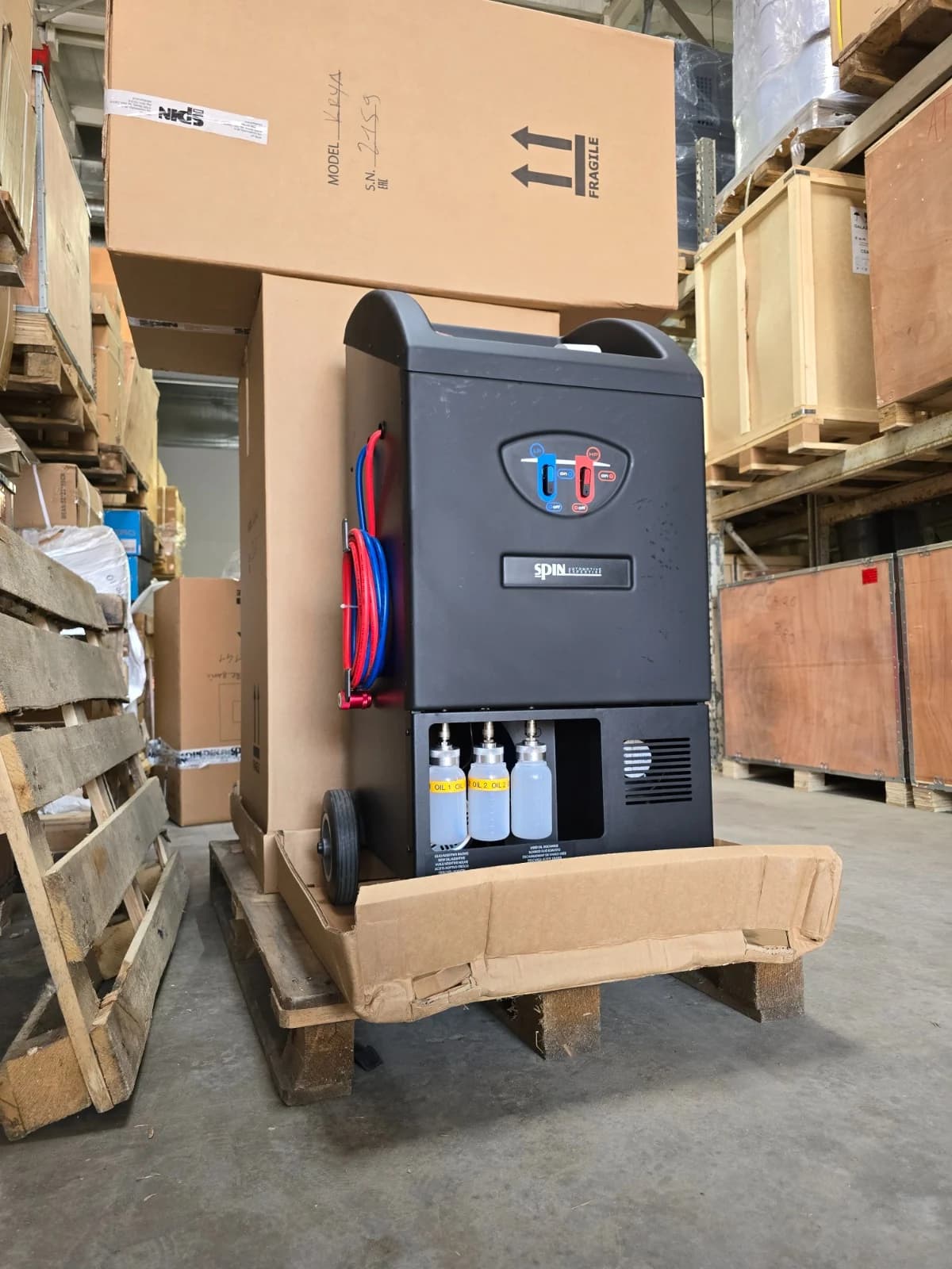 SPIN KRYA PRINTER — панель управления и принтер