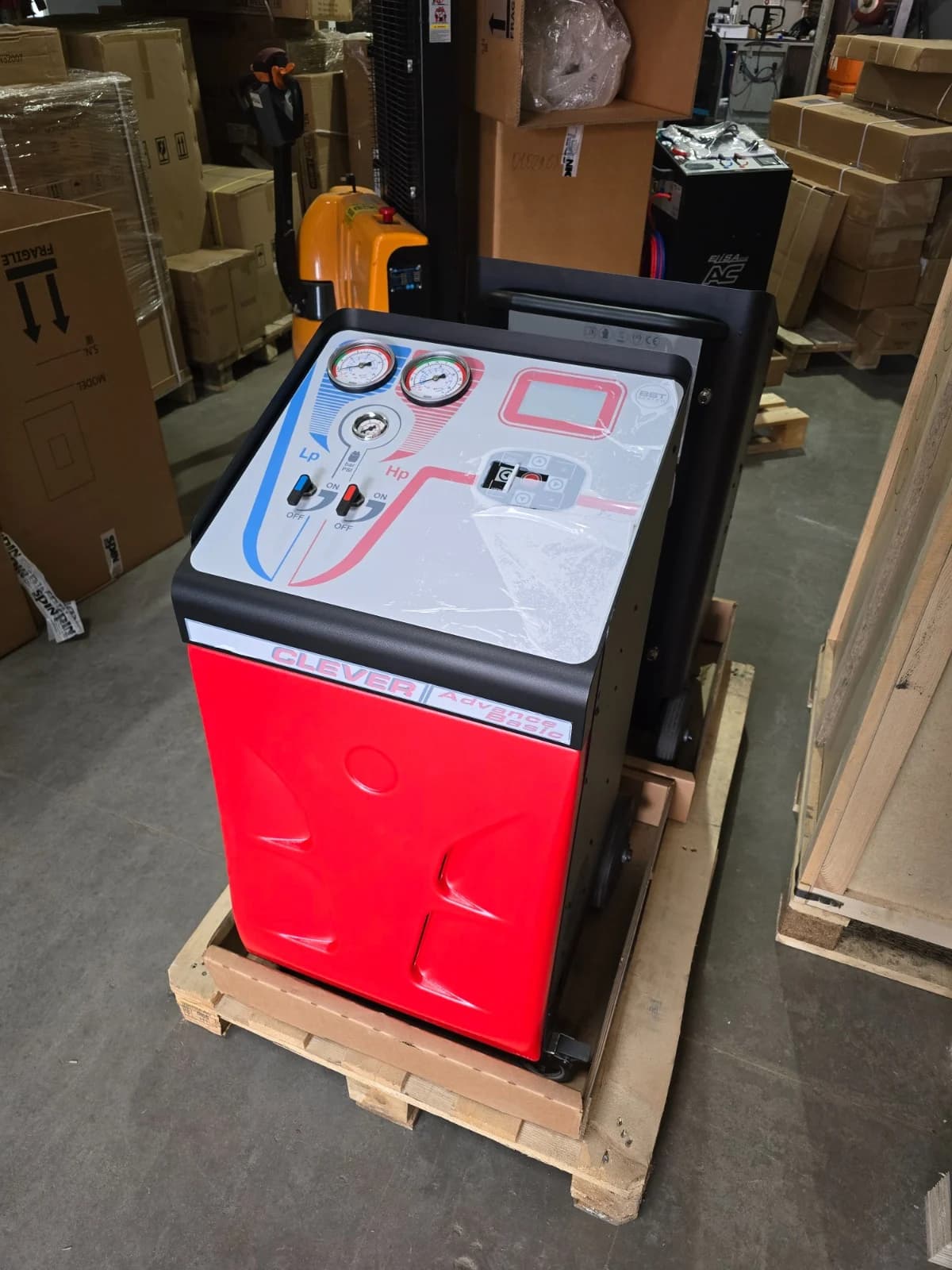 SPIN CLEVER ADVANCE BASIC — панель управления и дисплей