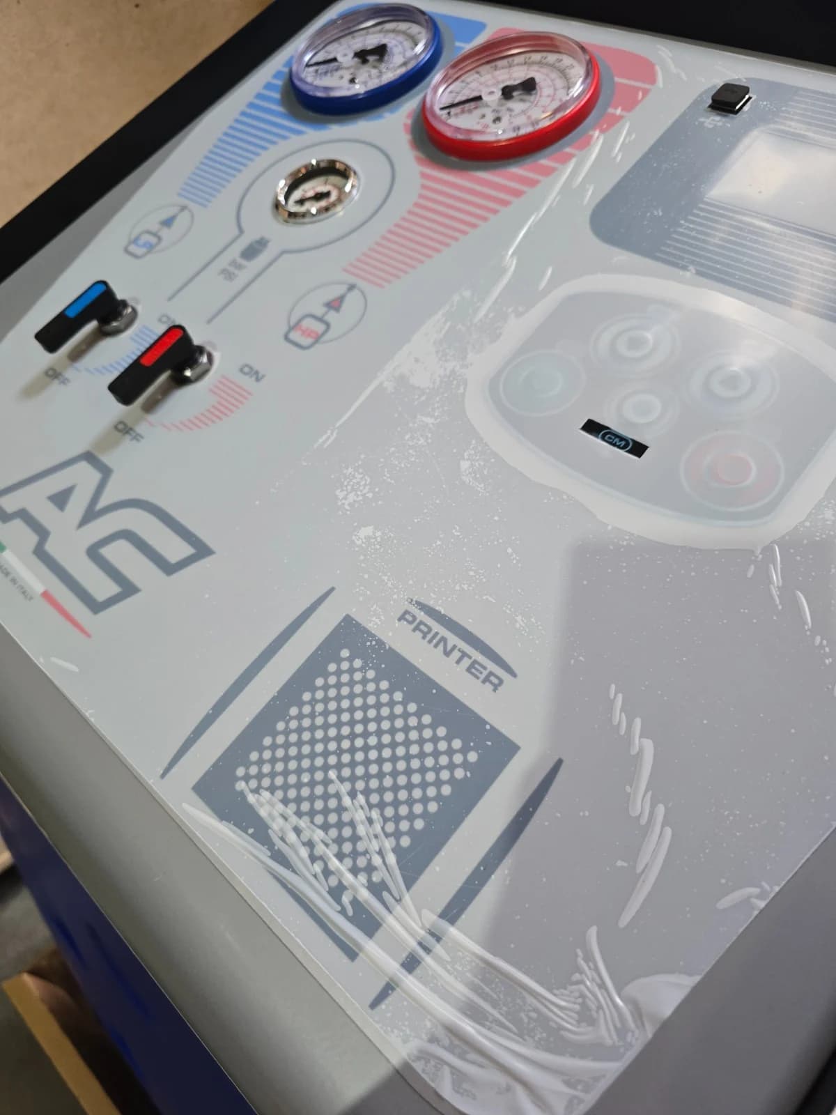 Автоматическая станция для заправки кондиционеров SPIN (Италия) CLEVER EVO арт. 01.018.50 WB