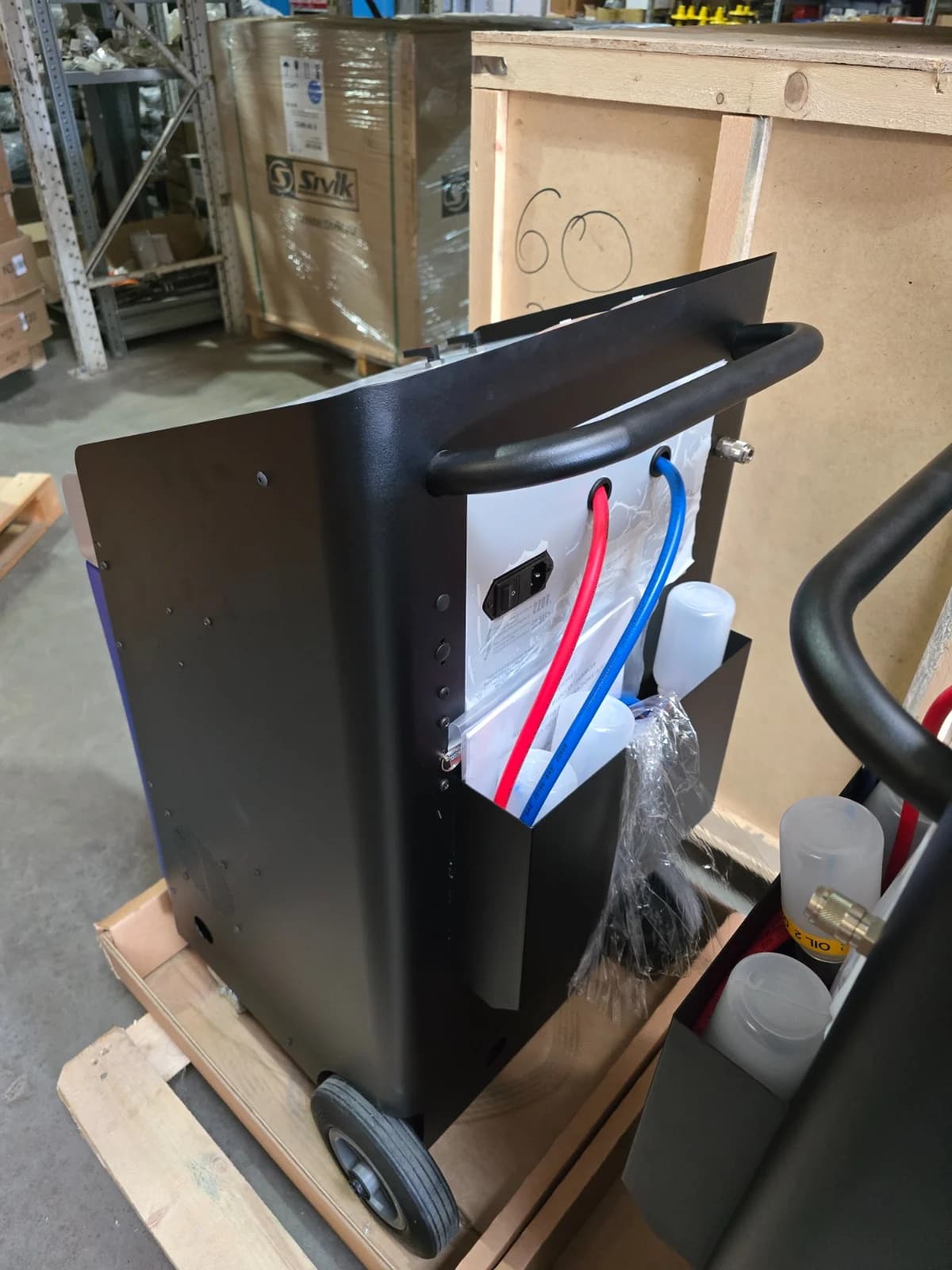 Автоматическая станция для заправки кондиционеров SPIN (Италия) CLEVER EVO арт. 01.018.50 WB