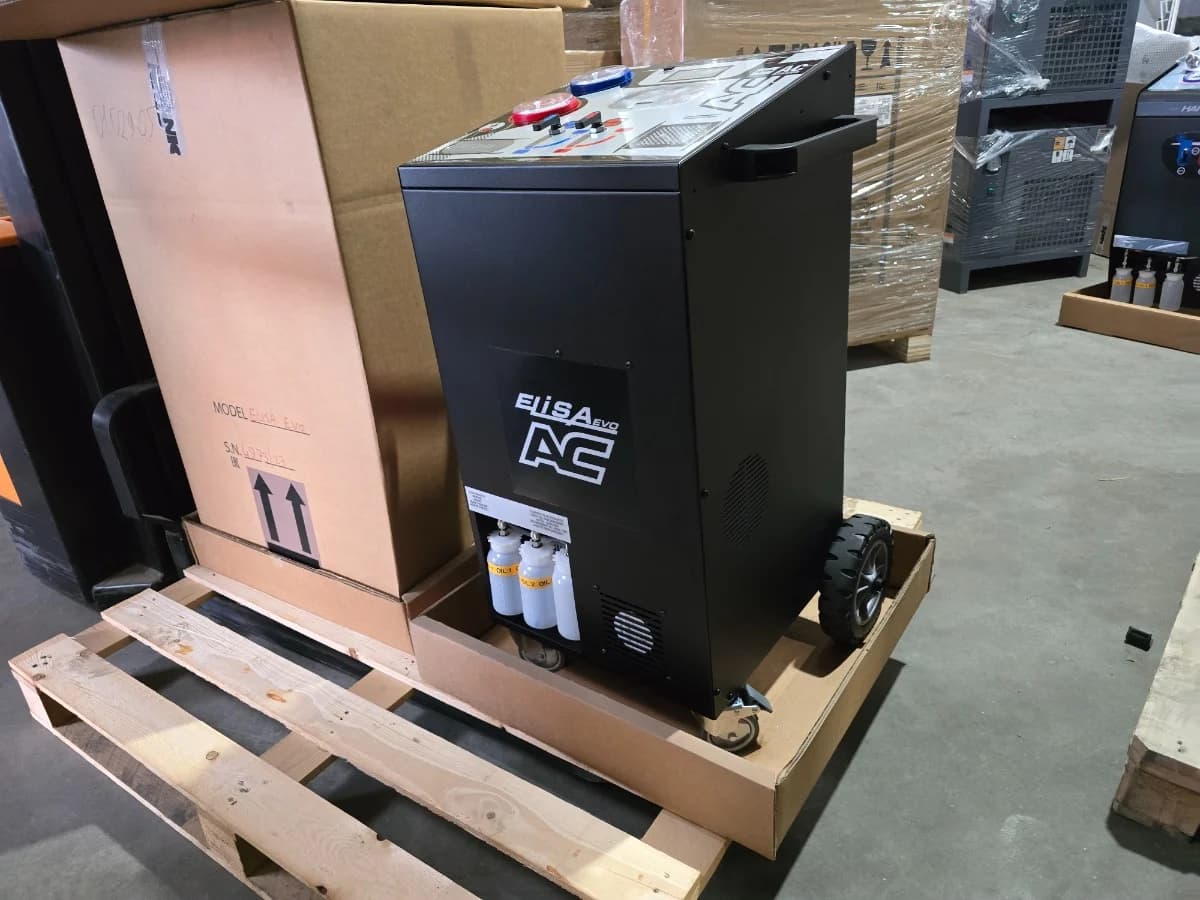 Автоматическая станция для заправки кондиционеров SPIN (Италия) ELISA EVO, R-134a, 10 кг, арт. 01.029.05