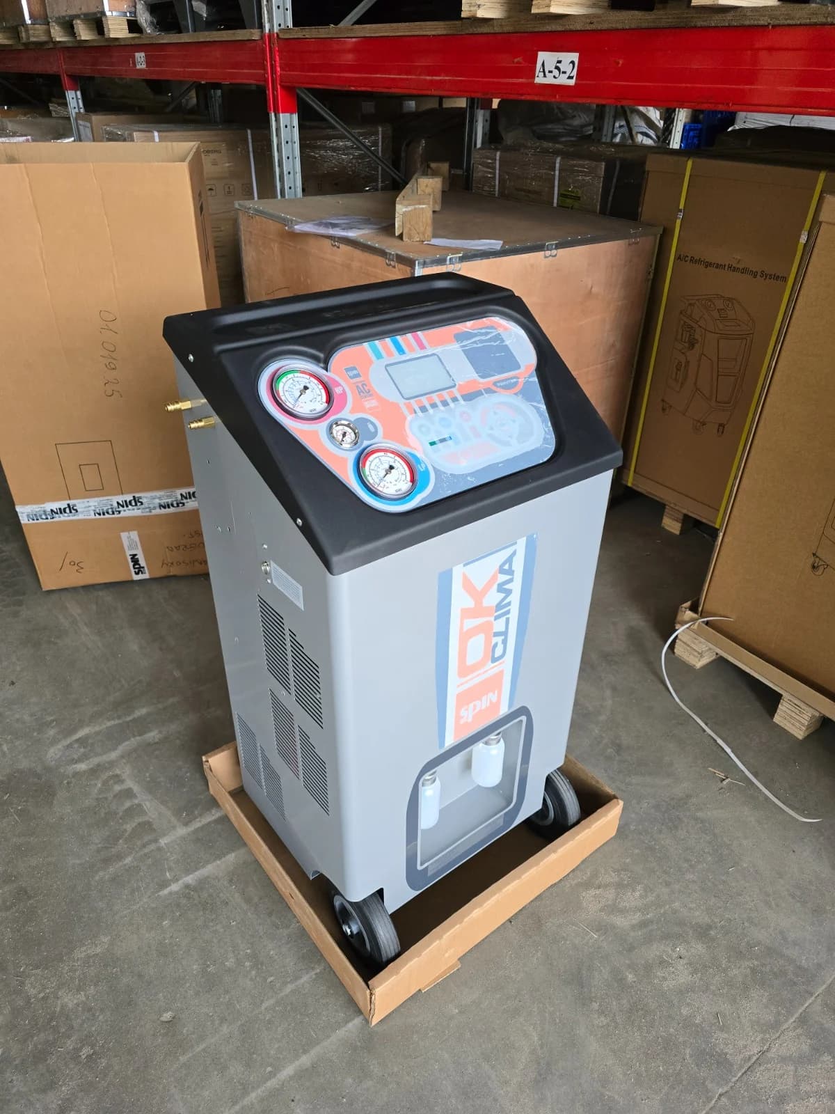 SPIN OK CLIMA ADVANCE BASIC — панель управления и дисплей