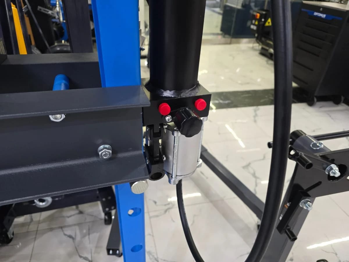 Гидравлический пресс 20 тонн, ручной + пневмопривод Optimus OPT-220A