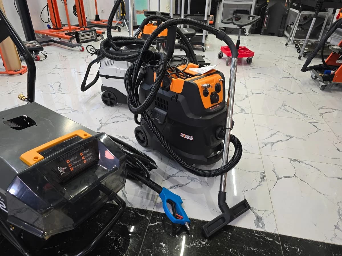 Промышленный пылесос для электро- и пневмоинструмента1600 Вт, 40 л Wiederkraft WDK-DUSTER EP+