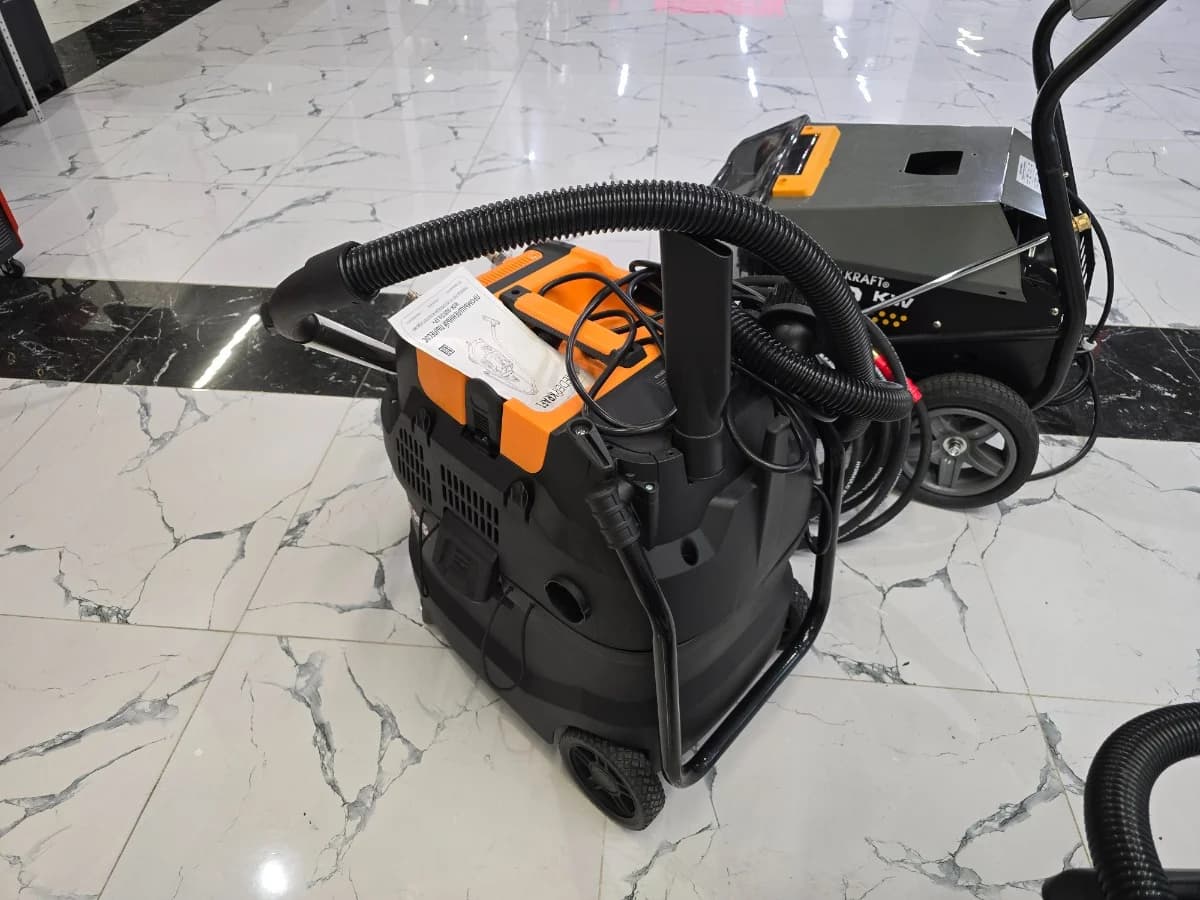 Промышленный пылесос для электро- и пневмоинструмента1600 Вт, 40 л Wiederkraft WDK-DUSTER EP+