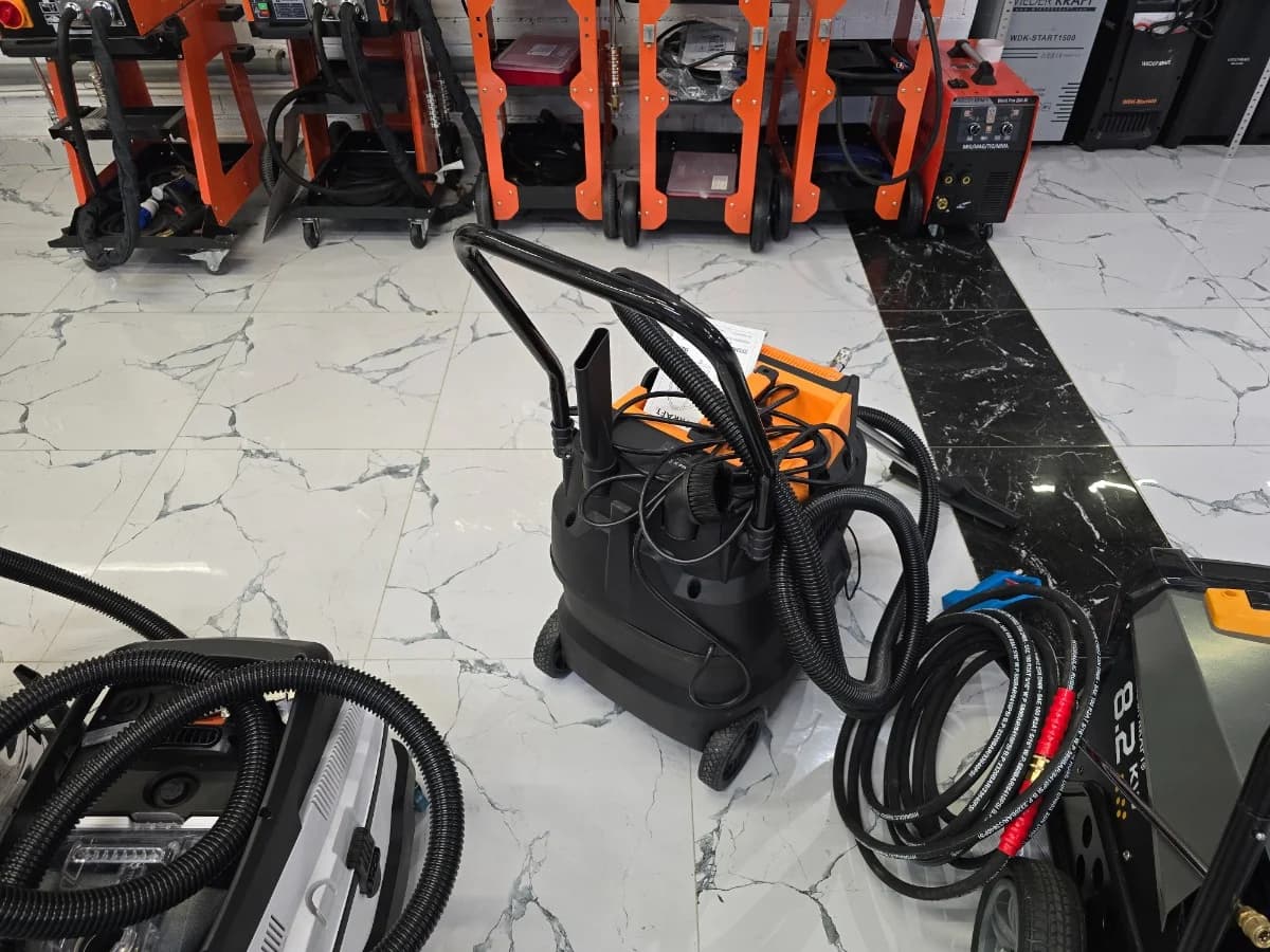 Промышленный пылесос для электро- и пневмоинструмента1600 Вт, 40 л Wiederkraft WDK-DUSTER EP+