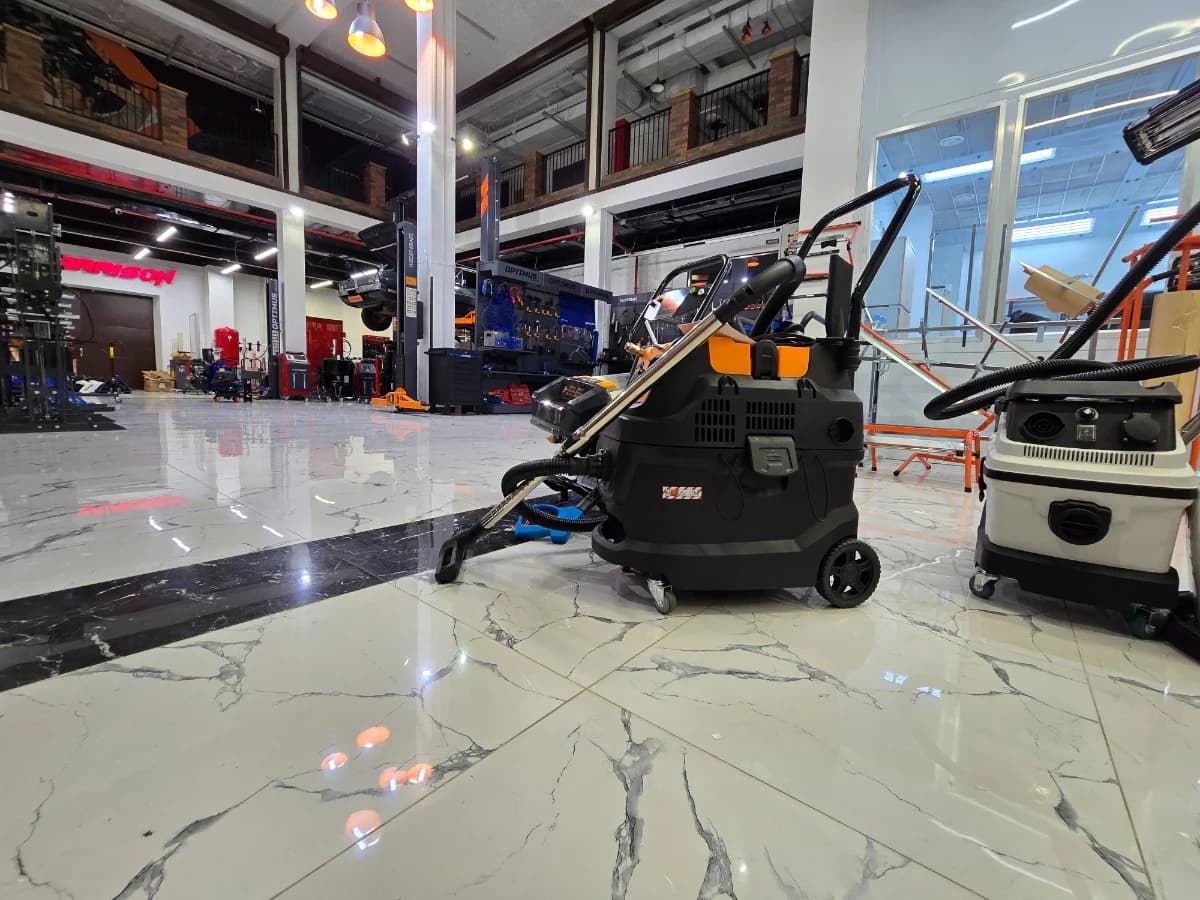 Промышленный пылесос для электро- и пневмоинструмента1600 Вт, 40 л Wiederkraft WDK-DUSTER EP+