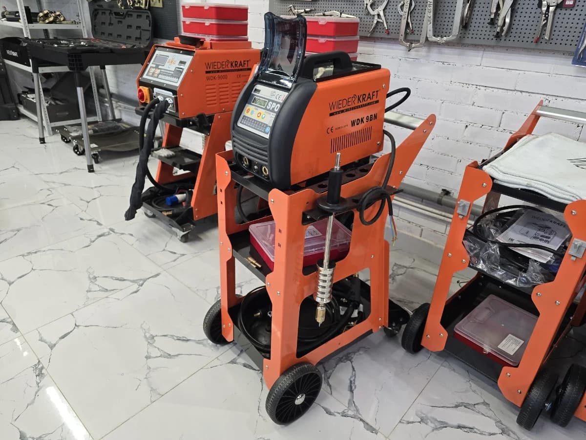 Споттер многофункциональный на тележке 3800А Wiederkraft WDK-9B