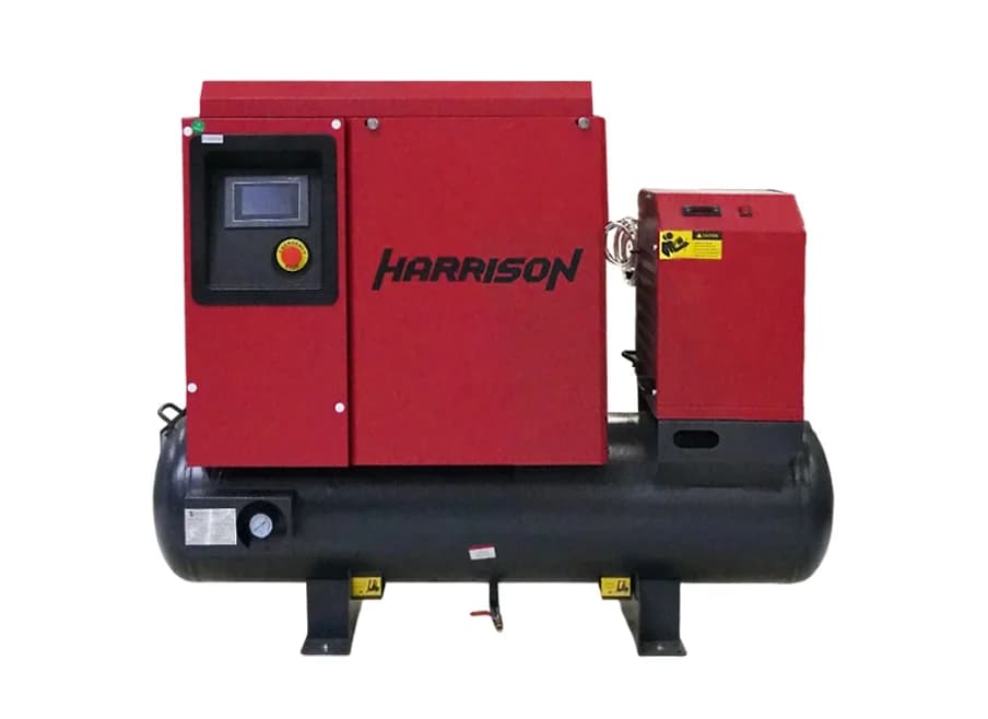 Компрессор винтовой моноблочный 600 л/мин 16 бар ресивер 240 л осушитель Harrison HRS-96600-16TD2J