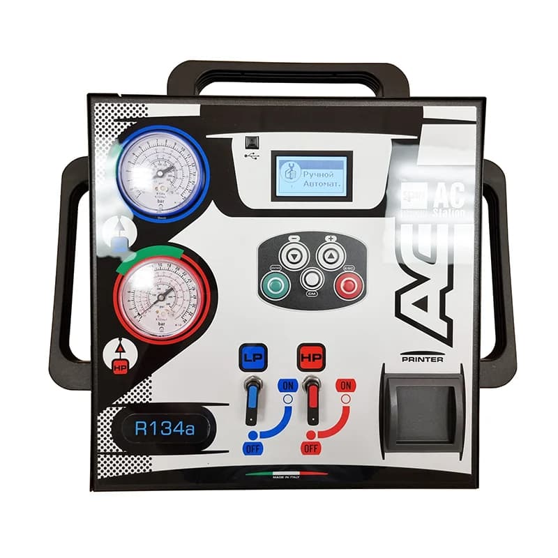 Автоматическая станция для заправки кондиционеров SPIN (Италия) ELISA EVO, R-134a, 10 кг, арт. 01.029.05