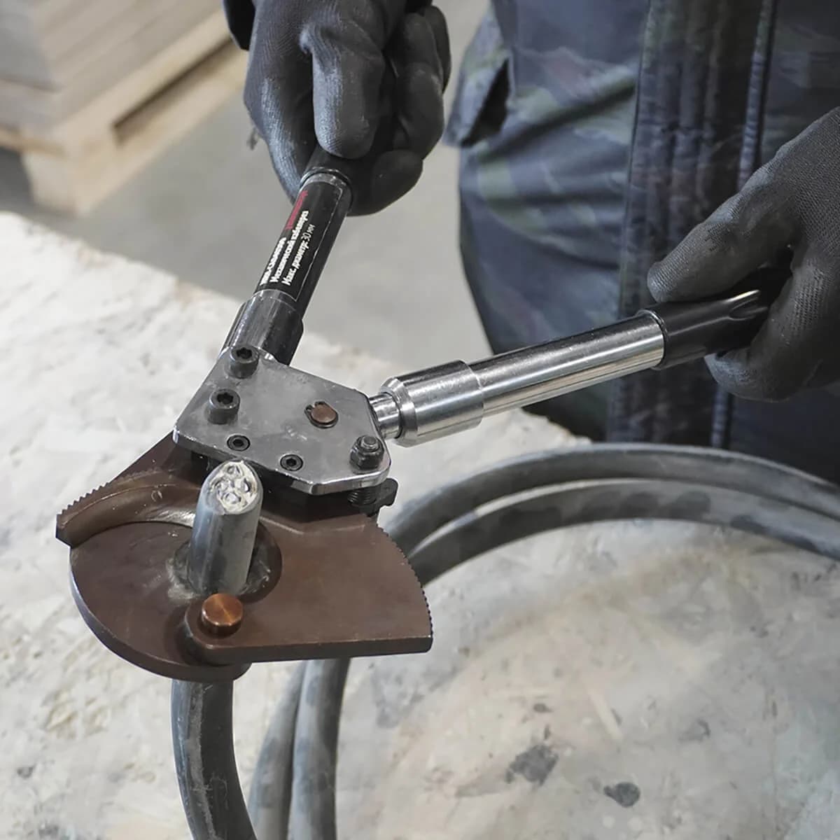 Механический кабелерез с храповым механизмом — Ø30 мм — Harrison HRH-CA040300