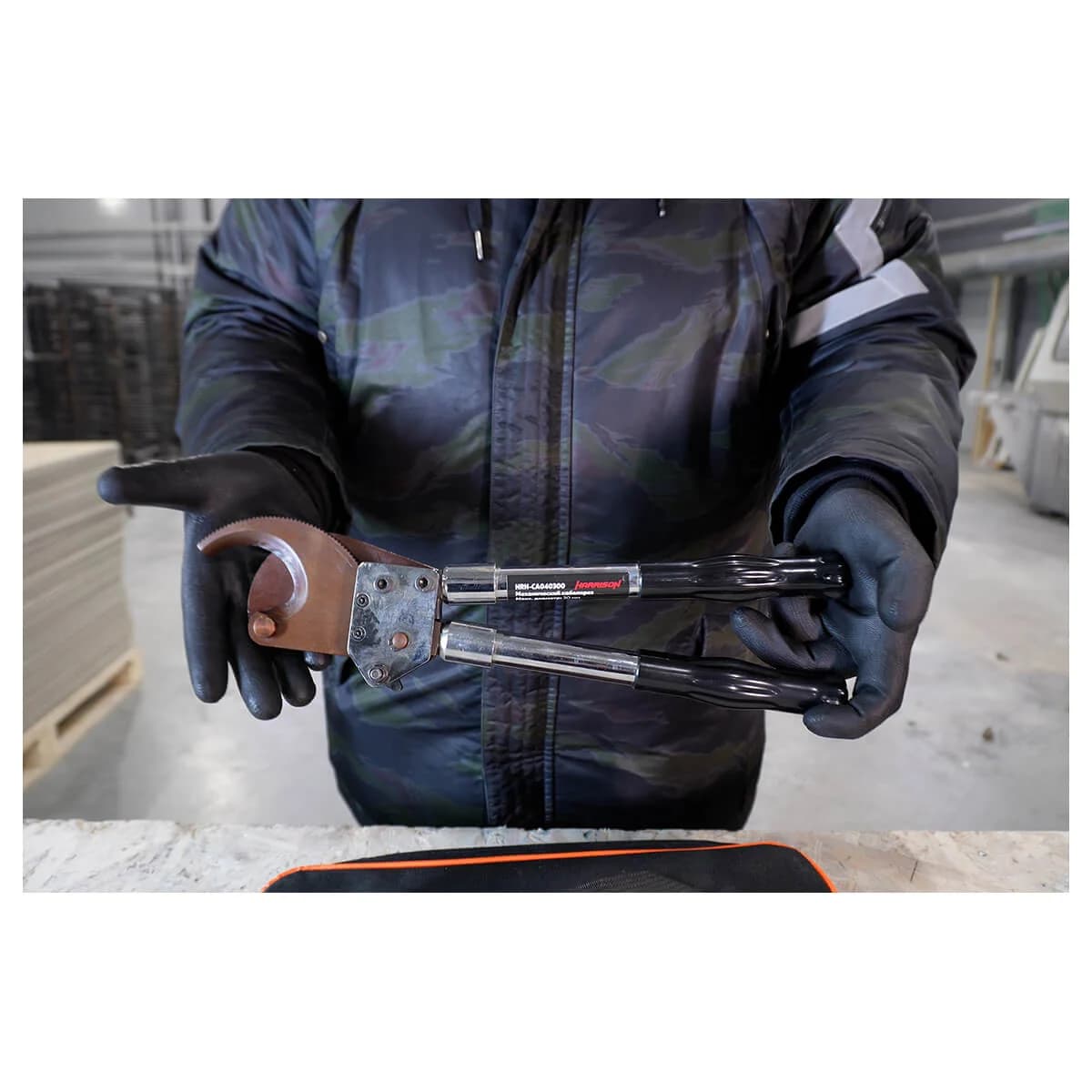 Механический кабелерез с храповым механизмом — Ø30 мм — Harrison HRH-CA040300