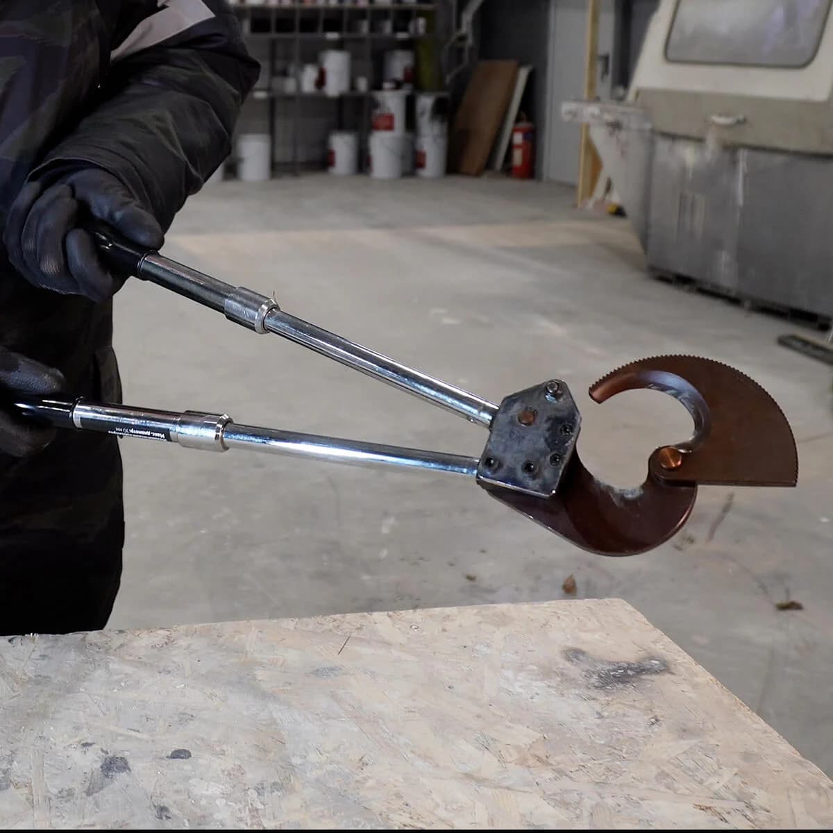 Механический кабелерез с храповым механизмом — Ø30 мм — Harrison HRH-CA040300