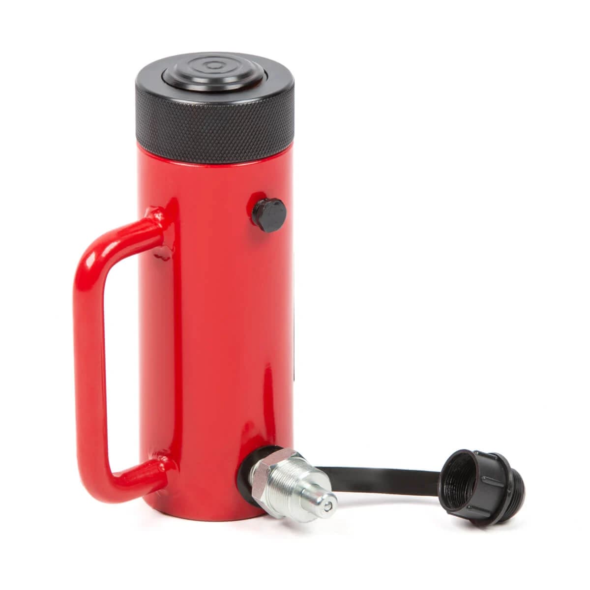Гидравлический домкрат 20 тонн ход штока 100 мм однополостной с фиксирующей гайкой Harrison HRH-CY0200005