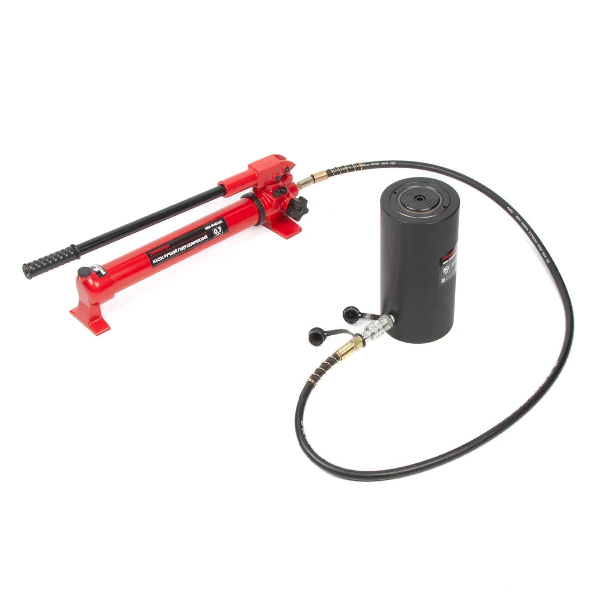 Домкрат гидравлический однополостной алюминиевый 50 т, ход 150 мм Harrison HRH-CY0200018